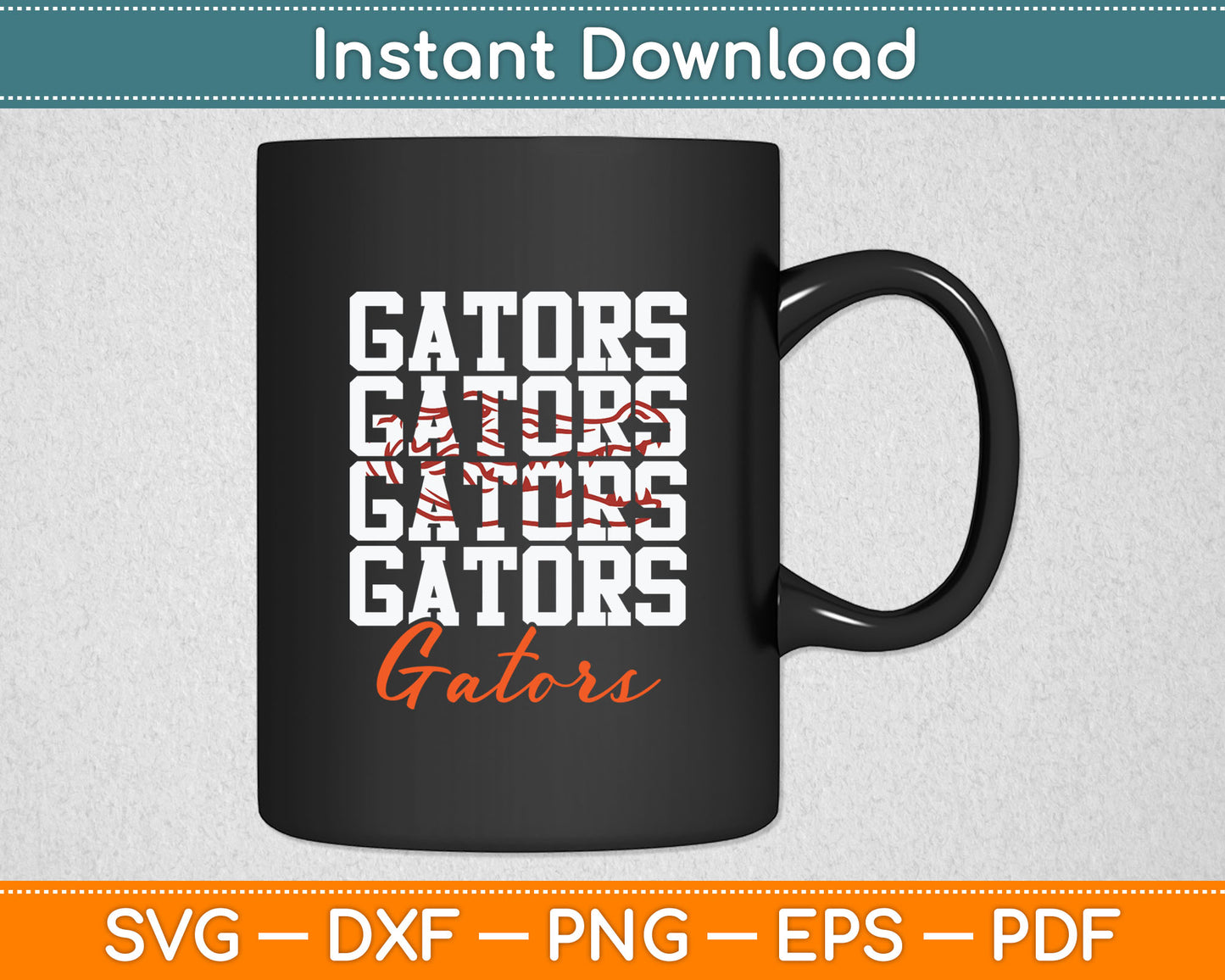 Gators Girls Inspirational Svg Digital Cutting File