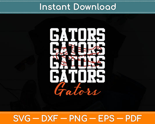 Gators Girls Inspirational Svg Digital Cutting File