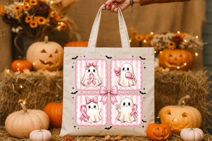 Pink Ribbon Ghosts PNG Bundle