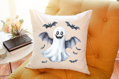 Cute Ghost Halloween Clipart PNG Bundle