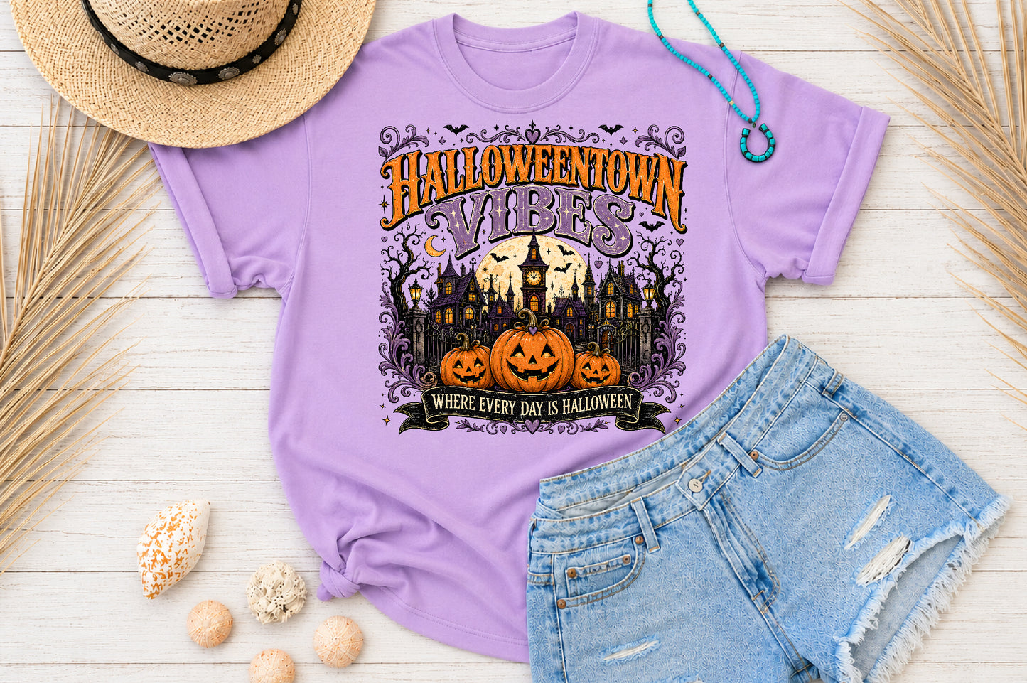 Retro Halloween PNG Bundle Ghost Diner Spooky Cute Witch Sublimation