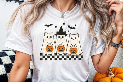 Spooky Cats Pumpkin Halloween PNG