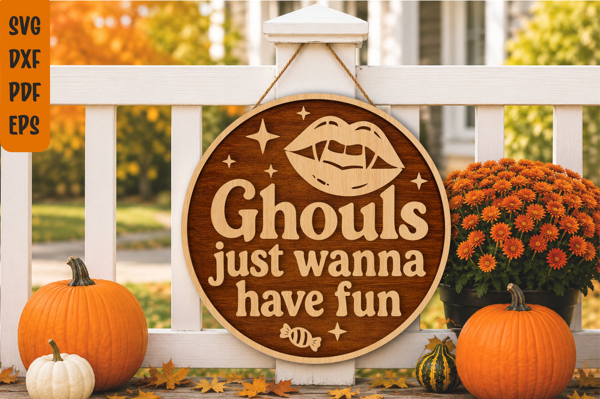 Ghouls Just Wanna Have Fun SVG