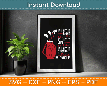 Golf Putter Par Golfer Birdie Golfing Bogey Eagle Gift SVG Digital Cutting File