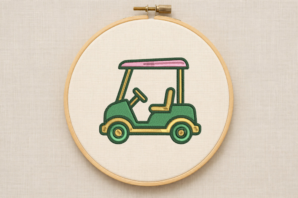 Golf Embroidery Bundle