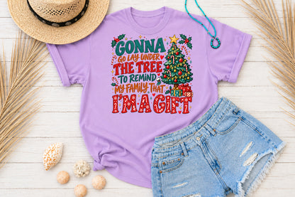 Gonna Go Lay Under The Tree Christmas PNG Sublimation