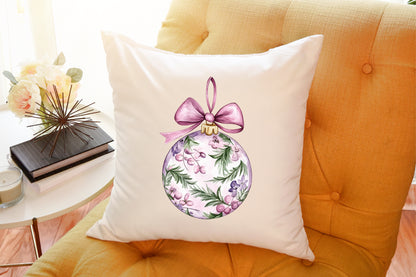 Grandmillennial Christmas PNG Clipart Bundle Floral Holiday Decor