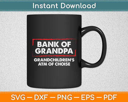 Grandparents Day Grandma Grandpa To Be Bank Funny Svg Digital Cutting File