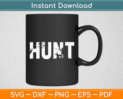 Gunner Gear Hunt Deer Hunting Svg Digital Cutting File
