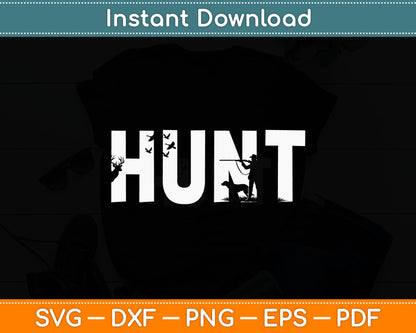 Gunner Gear Hunt Deer Hunting Svg Digital Cutting File
