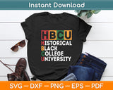 HBCU School Matters Historical Black College Svg Digital Cutting File