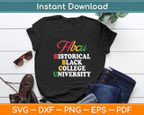 HBCU School Matters Historical Black College Svg Digital Cutting File