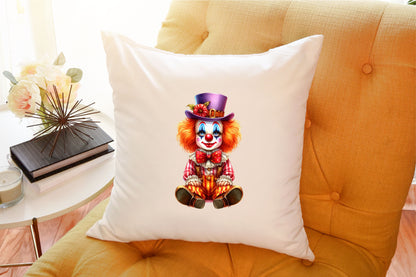 Scary Evil Circus Clowns Halloween PNG Clipart Bundle