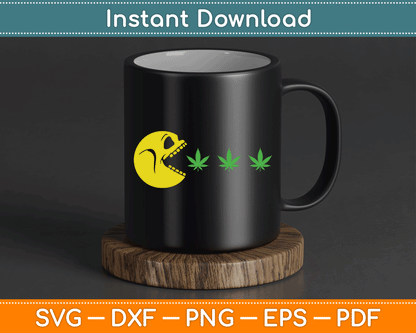Halloween Skeleton Eats Weed Funny Marijuana Cannabis SVG Digital Cutting File