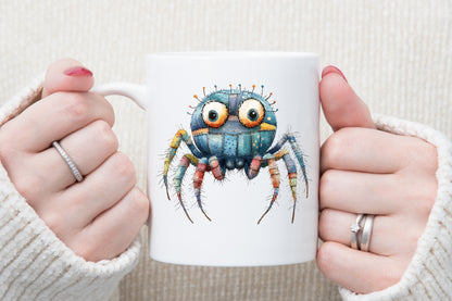 Halloween Spider Clipart PNG Cute Spooky Spider Bundle