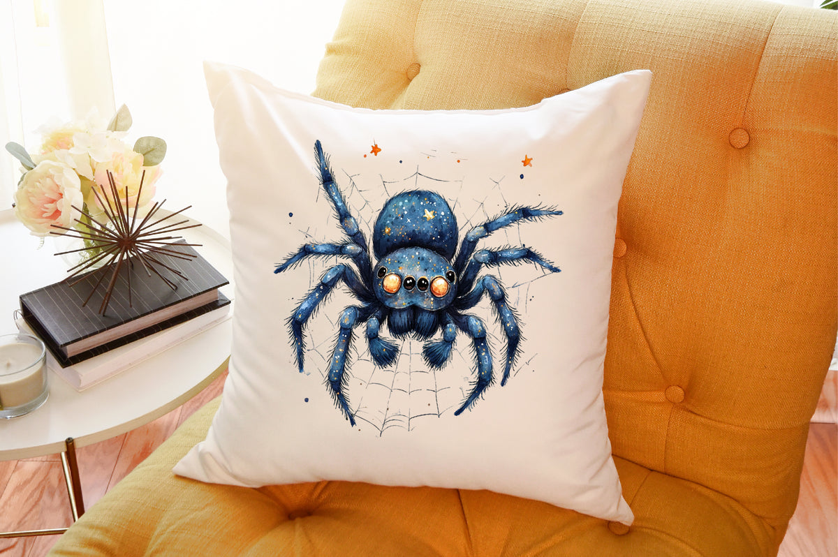 Halloween Spider Clipart PNG Cute Spooky Spider Bundle