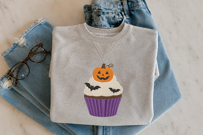 Halloween Cupcake Embroidery