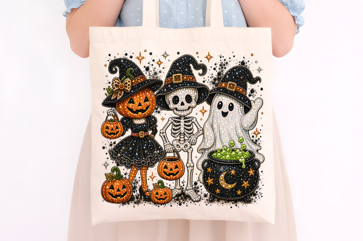 Halloween Friends Rhinestone PNG