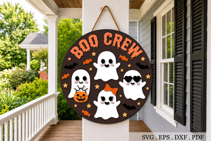 Cute Halloween Ghost SVG