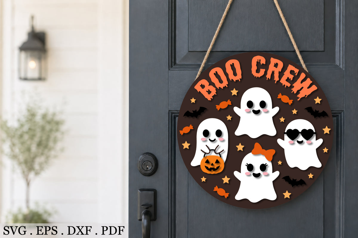 Cute Halloween Ghost SVG