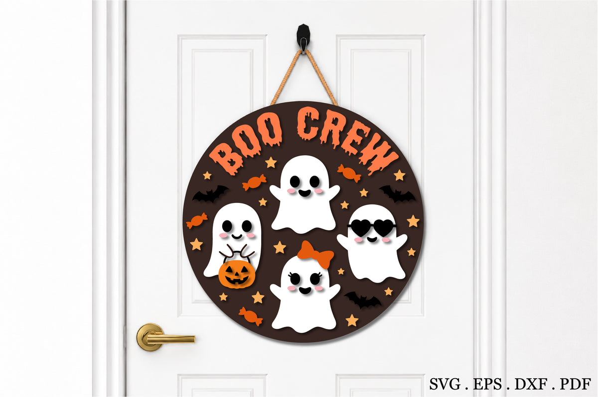 Cute Halloween Ghost SVG