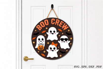 Cute Halloween Ghost SVG