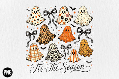 Halloween Ghost Tis The Season PNG