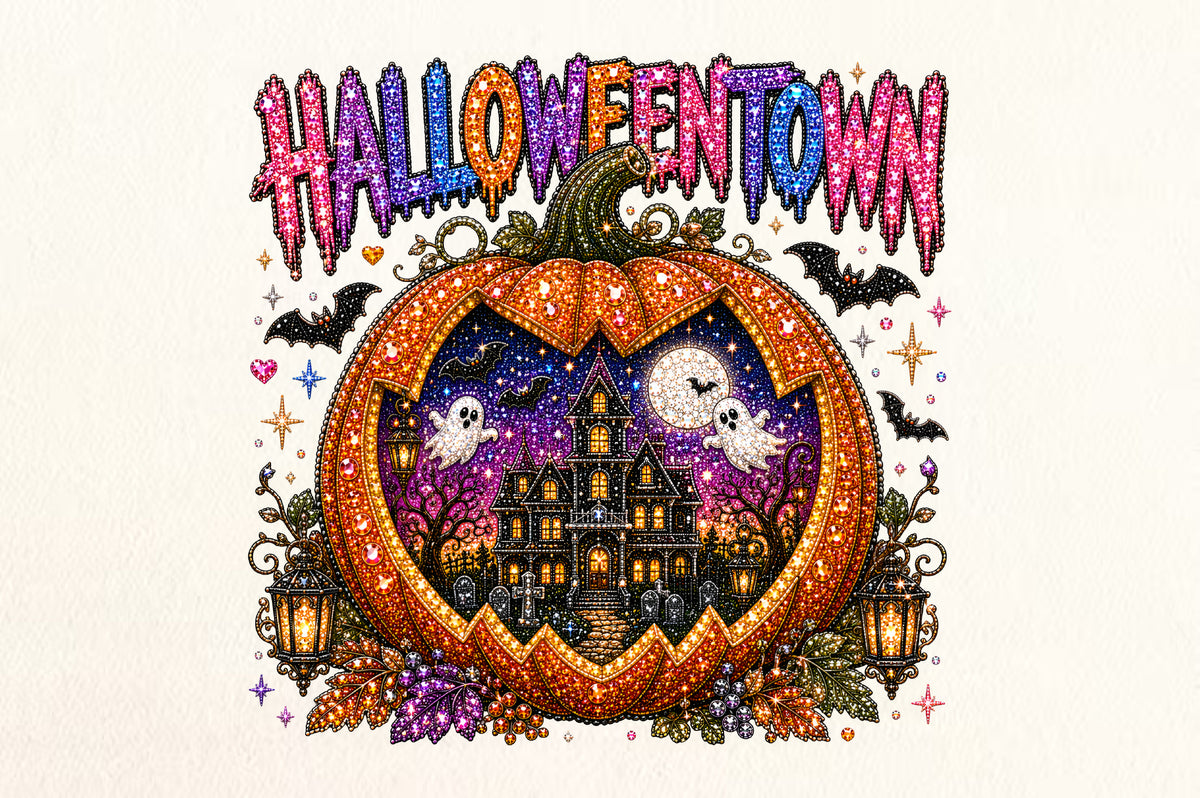 Halloween Haunted Pumpkin PNG