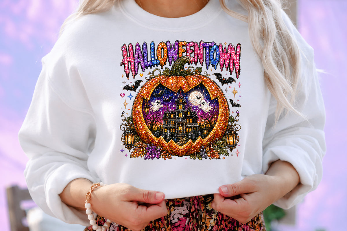 Halloween Haunted Pumpkin PNG