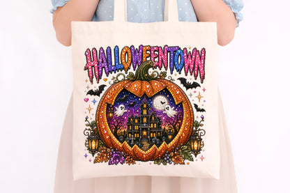 Halloween Haunted Pumpkin PNG