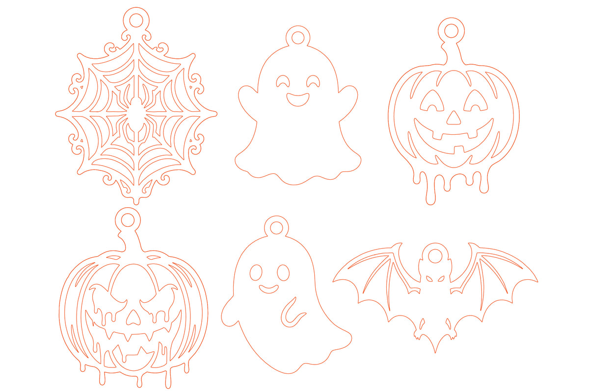 Halloween Laser Cut SVG Bundle