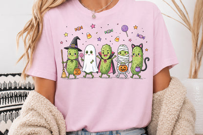 Funny Halloween Pickles PNG Cute Spooky Sublimation