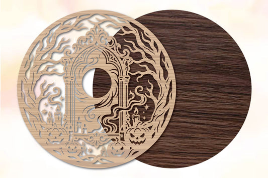 Halloween Pumpkin Arch Laser Cut SVG