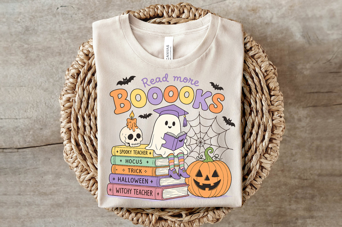 Halloween Teacher Read More Books PNG