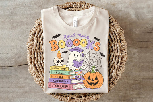 Halloween Teacher Read More Books PNG