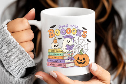 Halloween Teacher Read More Books PNG