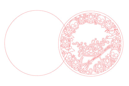 Halloween Witch Cauldron SVG