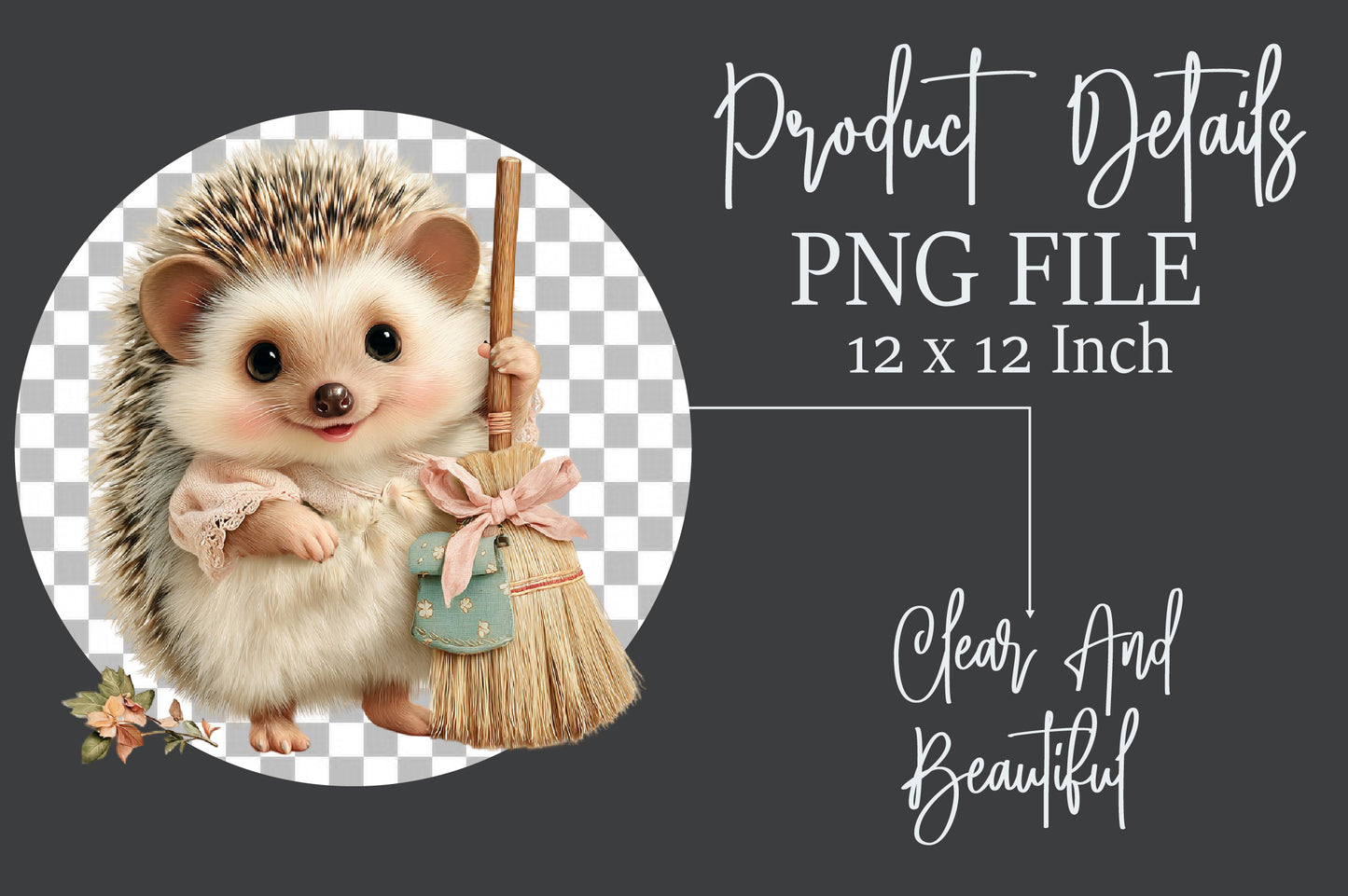 Halloween Woodland Animals PNG Bundle Cute Ghost Fall Animal Clipart