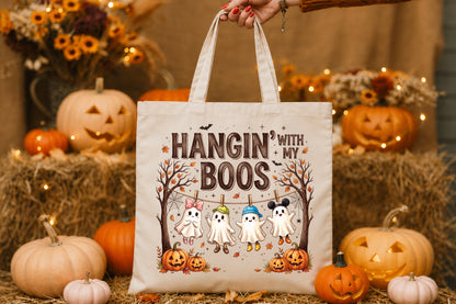 Hangin With My Boos Halloween Ghosts PNG