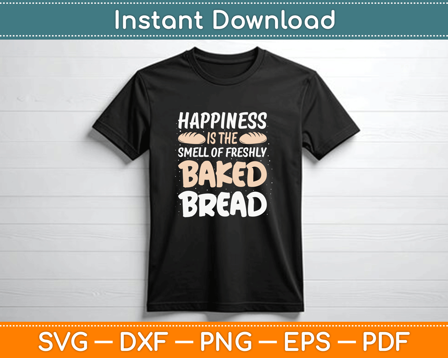 Baker bakery SVG digital download for T-shirts, aprons, mugs, and kitchen decor