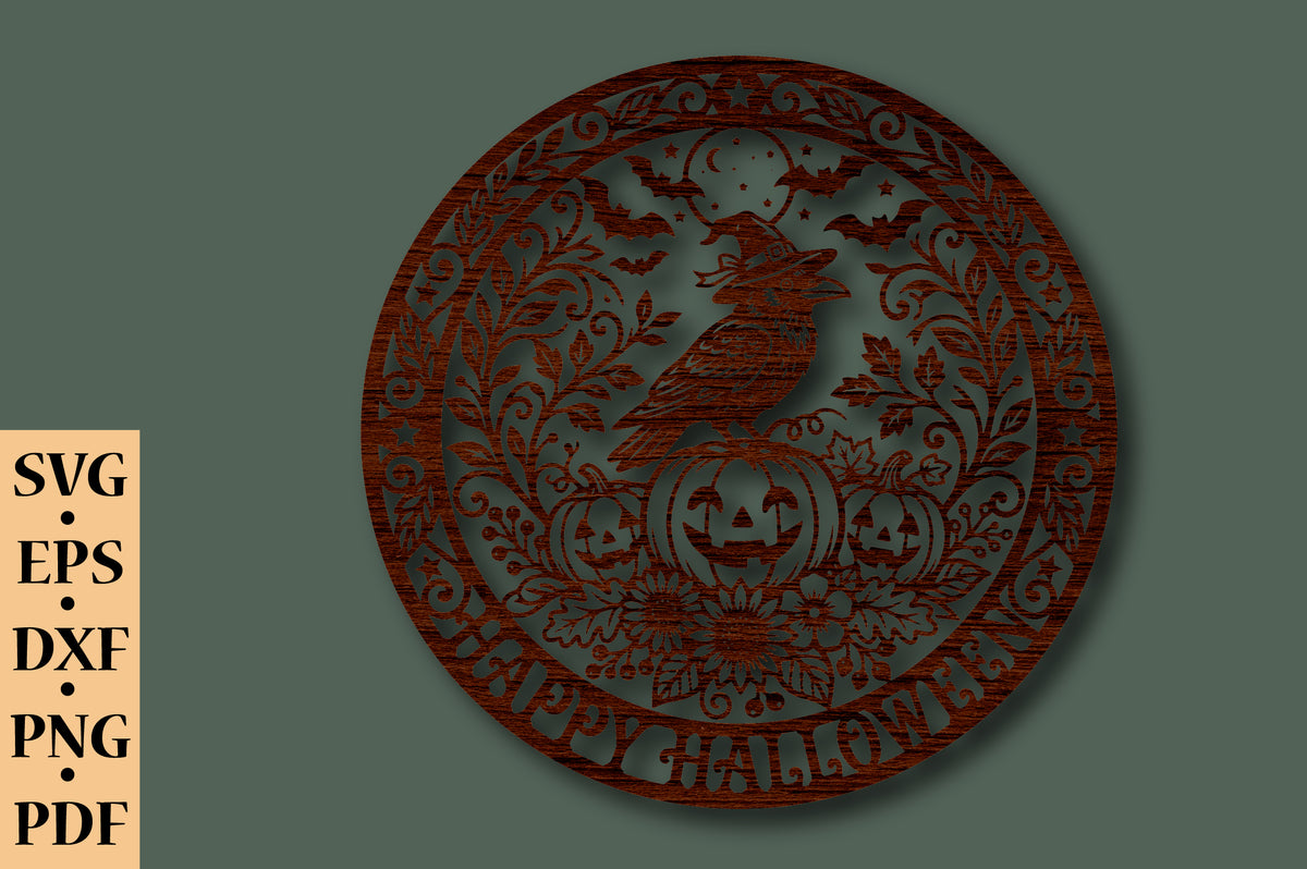 Happy Halloween Laser Cut SVG Bundle