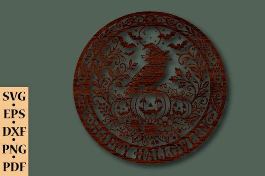 Happy Halloween Laser Cut SVG Bundle