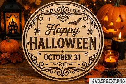 Happy Halloween October 31 SVG