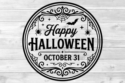 Happy Halloween October 31 SVG