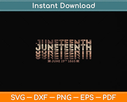 Happy Juneteenth Is My Independence Day Free ish Svg Png Dxf Digital Cutting File