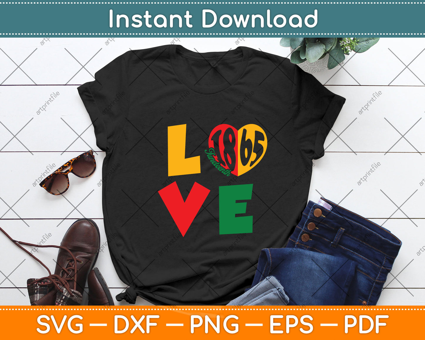 Happy Juneteenth Is My Independence Day Svg Png Dxf Digital Cutting File