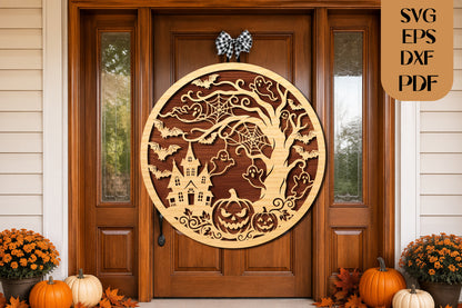 Haunted House Halloween SVG