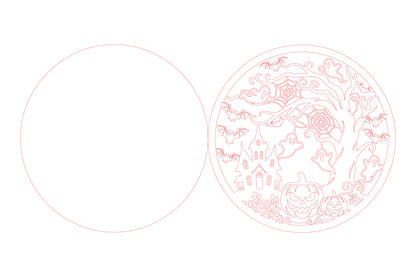 Haunted House Halloween SVG