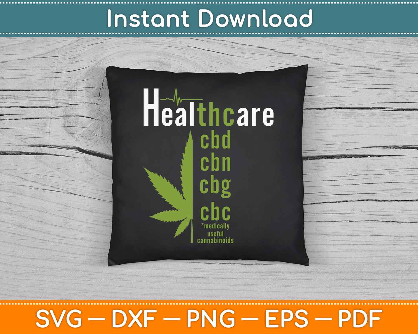 Healthcare Marijuana Cannabis 420 Pot Stoner SVG PNG Digital Cutting File