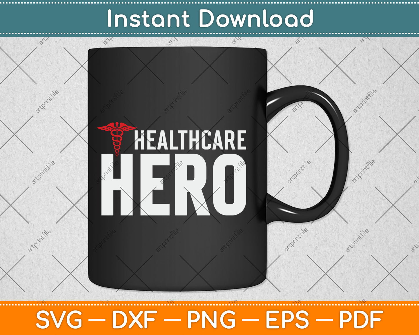 Healthcare Hero Frontline Essential Worker Svg Digital Cutting File